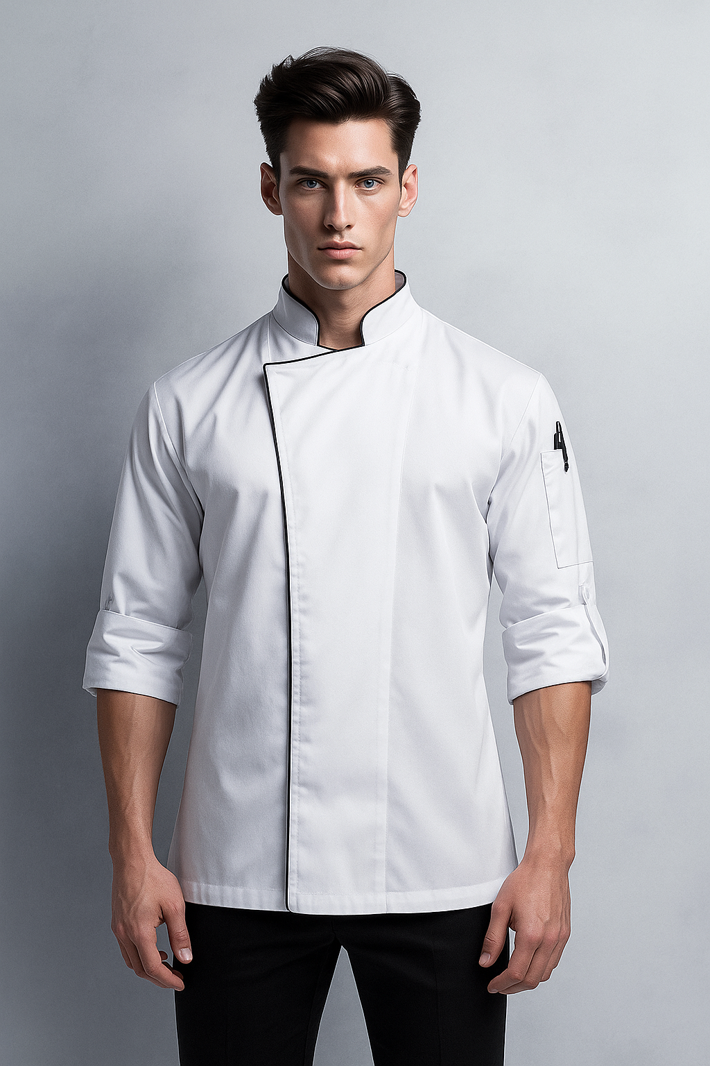 Cove Executive white chef jacket No Coolvent - Main Image