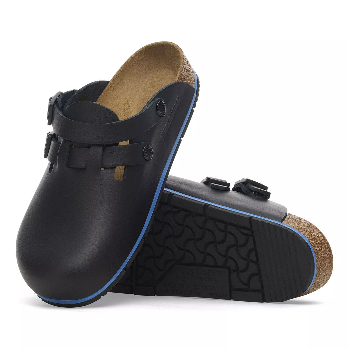 Birkenstock Kay Pro Professional Clog – PU-Coated Natural Leather