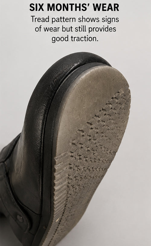 Six months' wear
