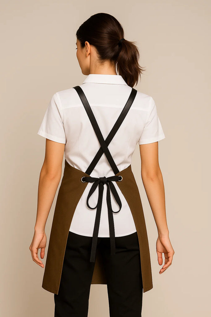 Bondi Olive green  / Black PU - Ace Chef Apparels