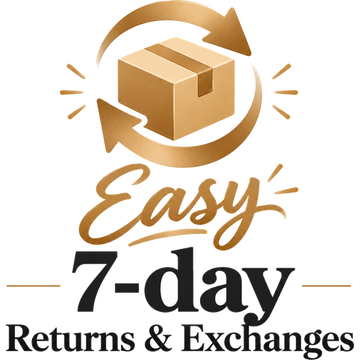 Easy 7-day returns and exchanges