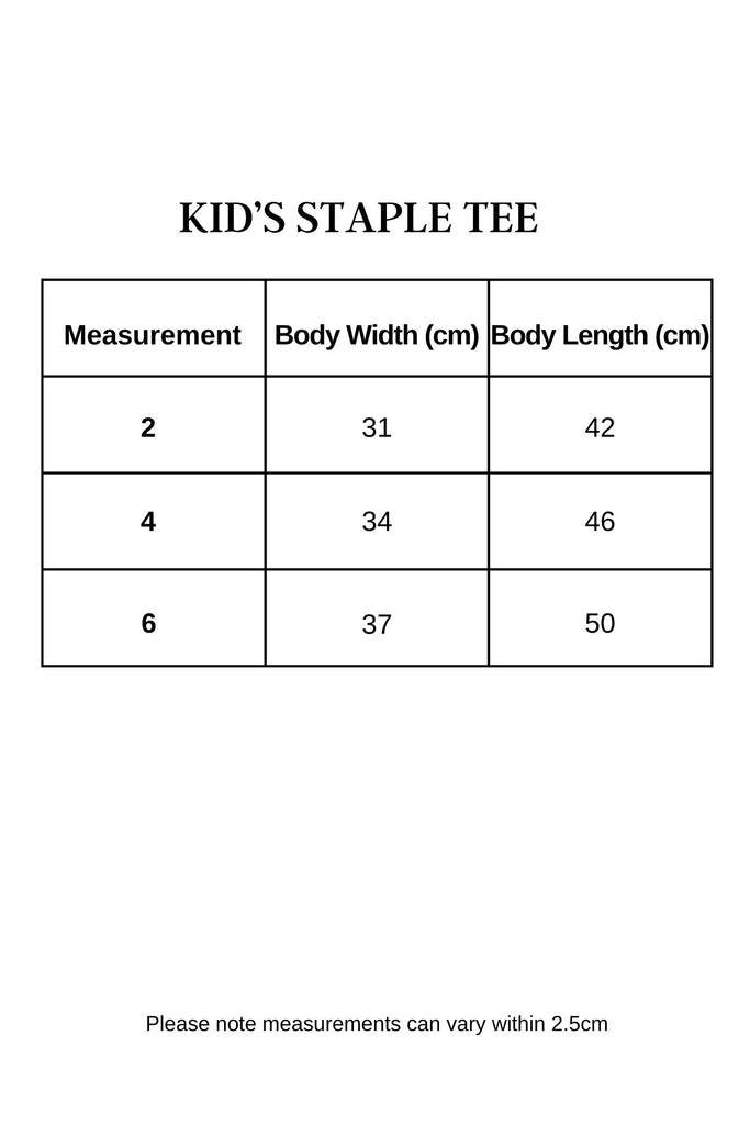 Kid's Staple Tee- Grey Marle - Ace Chef Apparels