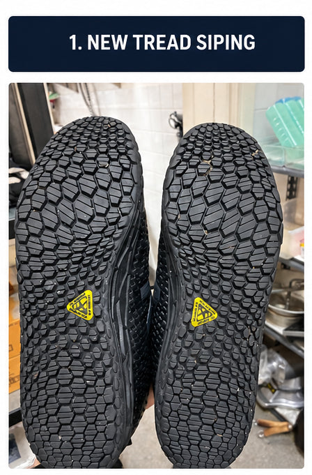 New tread siping