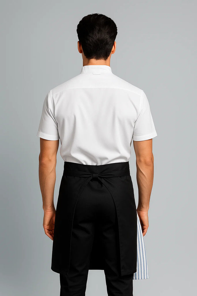Waist Apron Black - Ace Chef Apparels