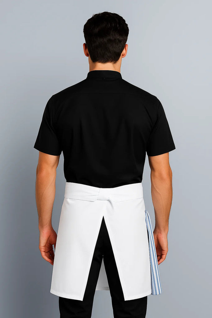 Waist Apron white - Ace Chef Apparels