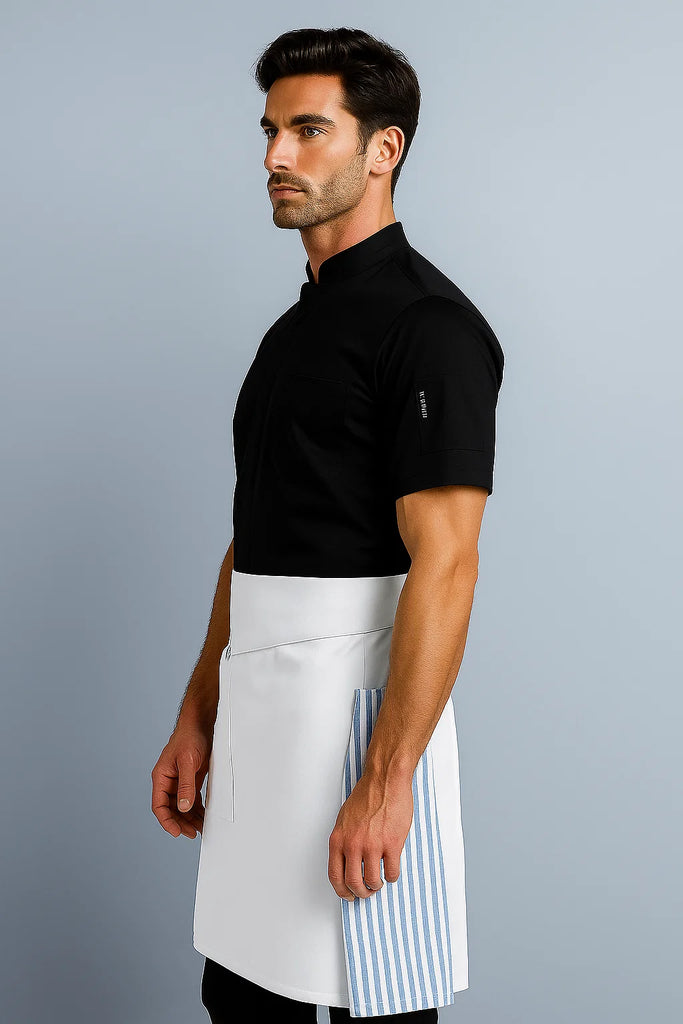 Waist Apron white - Ace Chef Apparels