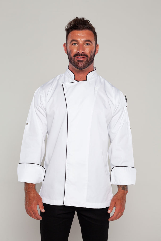 Cove Executive white chef jacket No Coolvent - Ace Chef Apparels