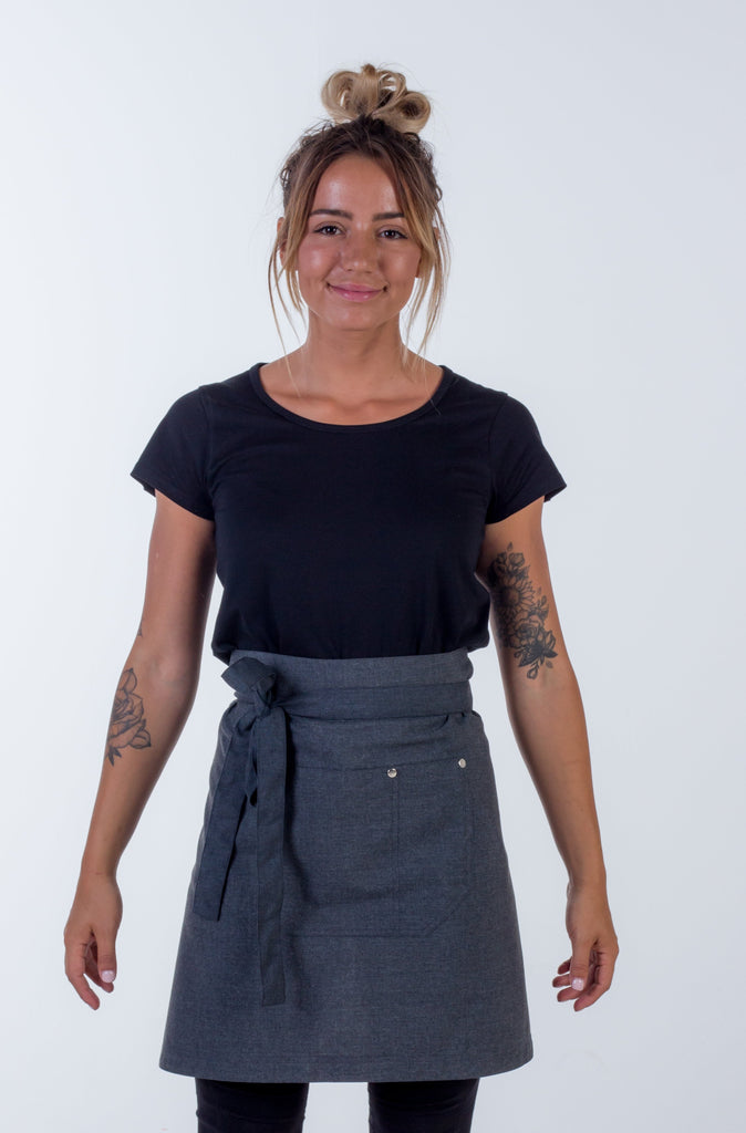 Waist aprons charcoal grey frazer