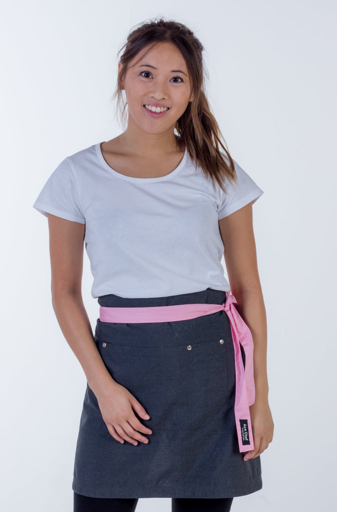 Waist aprons charcoal grey frazer