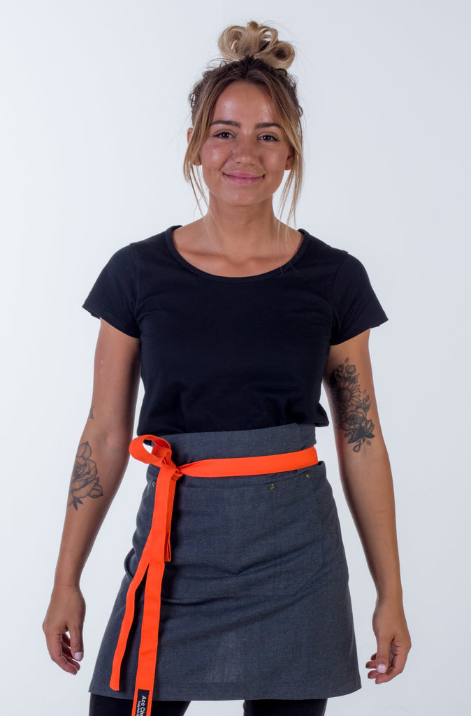 Waist aprons charcoal grey frazer