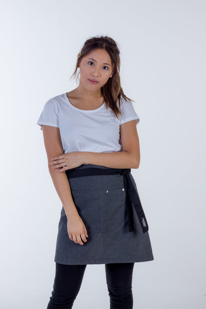 Waist aprons charcoal grey frazer