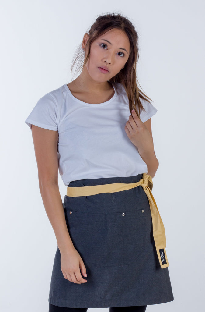 Waist aprons charcoal grey frazer