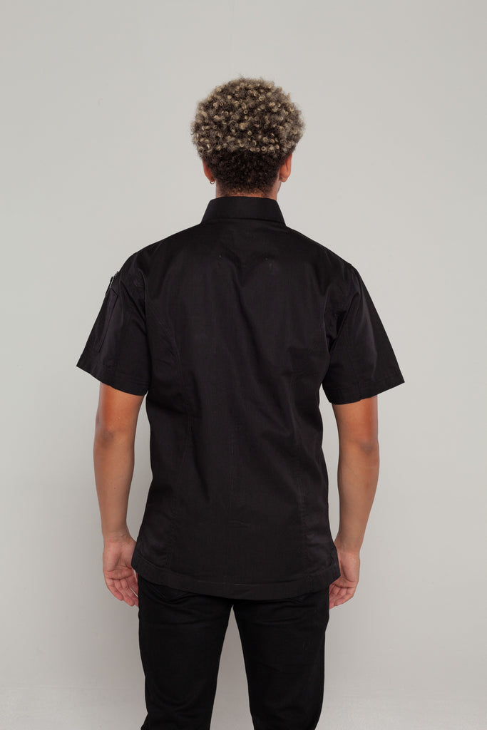 Chef Shirt Black - Ace Chef Apparels