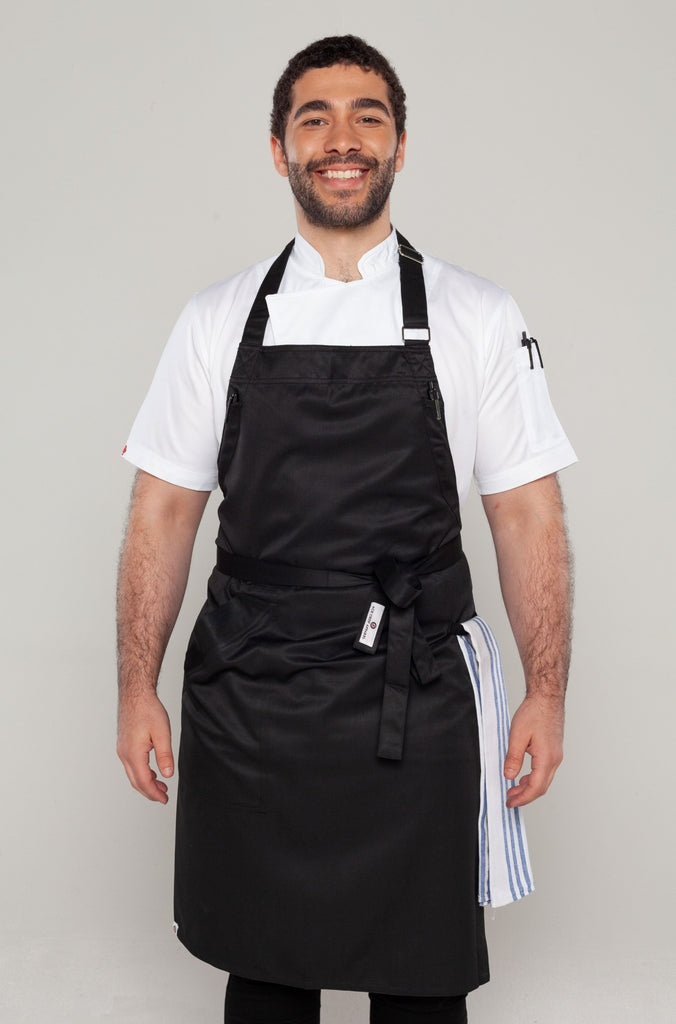 BLACK CHEF APRONS NICHE ONE SIZE