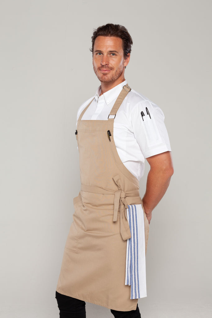 NICHE CHEF APRON SAND COLOR