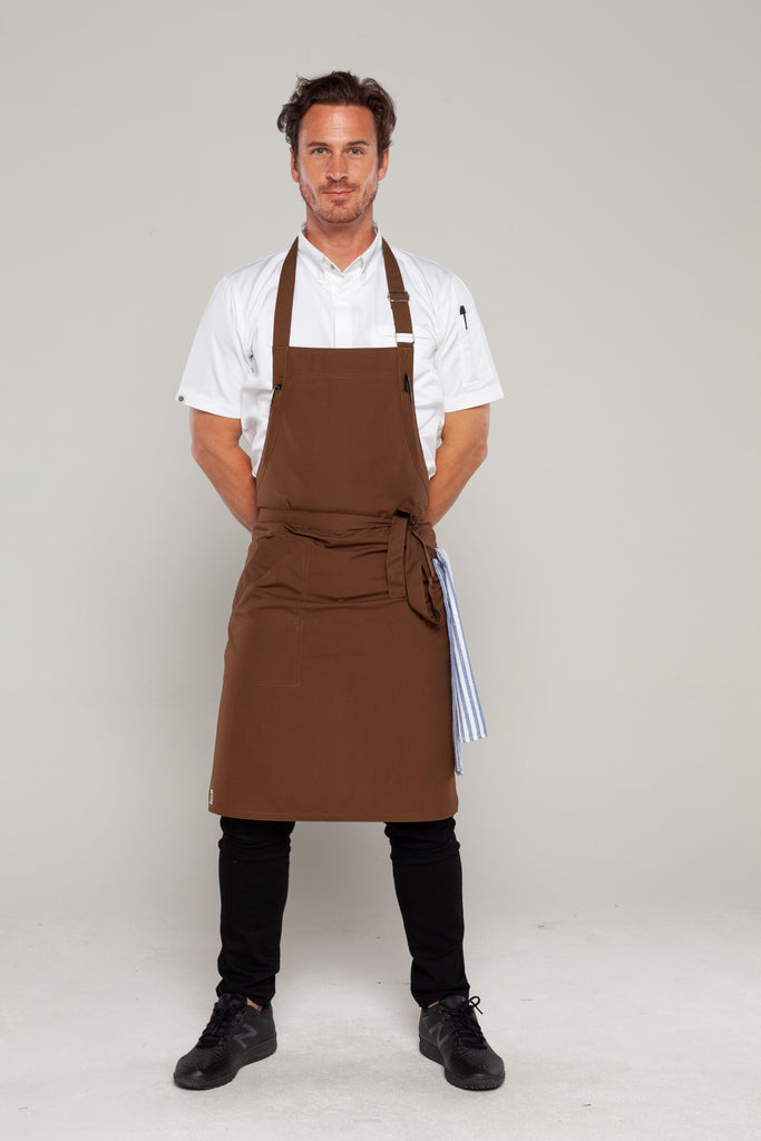 tobacco color chef apron 