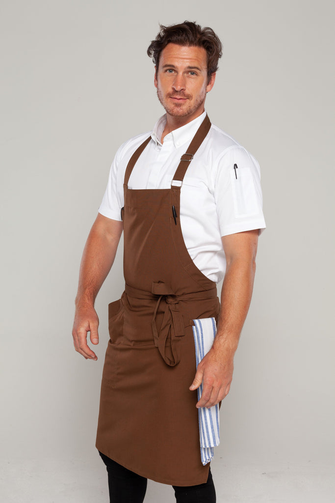 tobacco color chef apron 