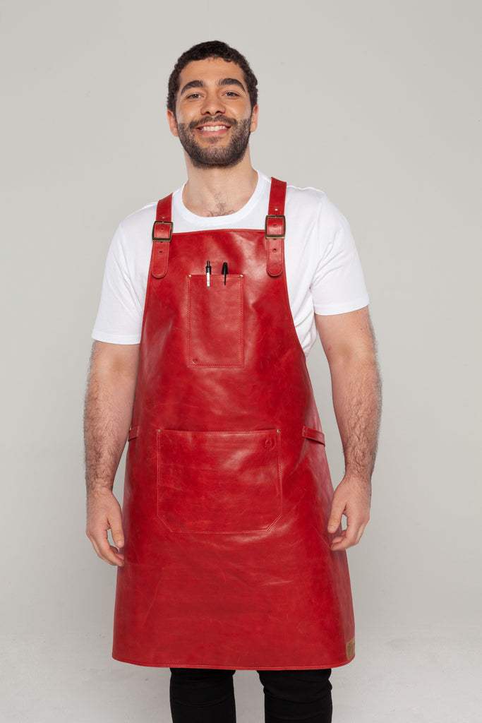 Leather Apron - Ace Chef Apparels