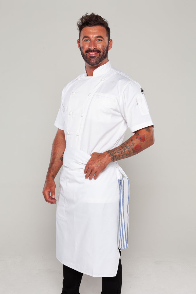 WHITE WAIST APRONS FOR CHEFS