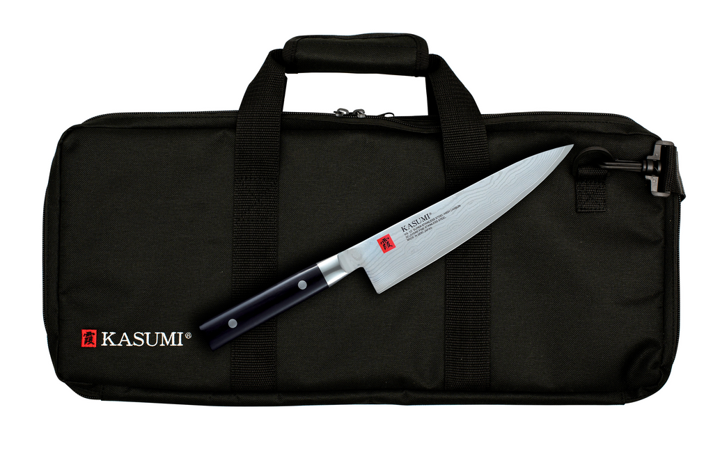 Kasumi Knife Roll 18 Pocket Black - Ace Chef Apparels