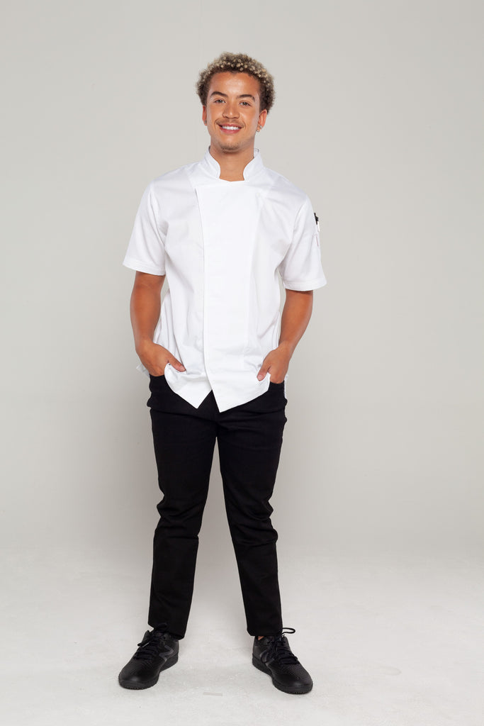 tunic white chef jacket 